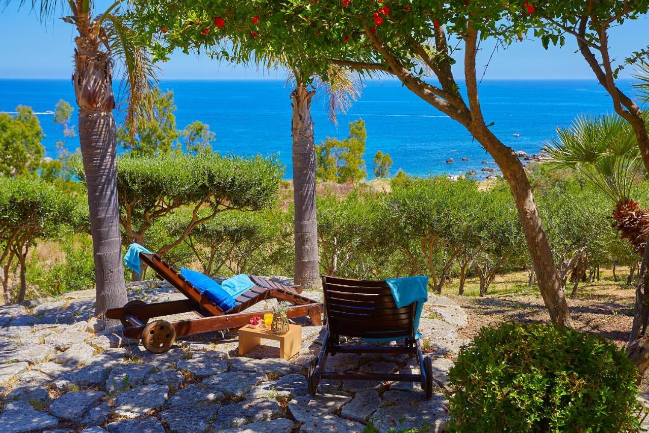 Villa Ginestra - Scopello-Villas Скопелло Экстерьер фото